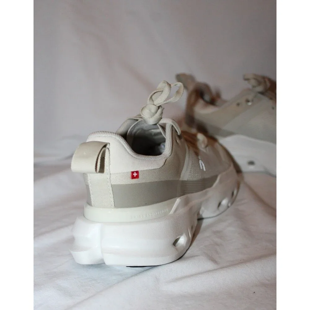 ON CLOUD MEN'S CLOUDPULSE NEXT RUNNING ATHLETIC SNEAKERS 9.5 LINEN NWOB